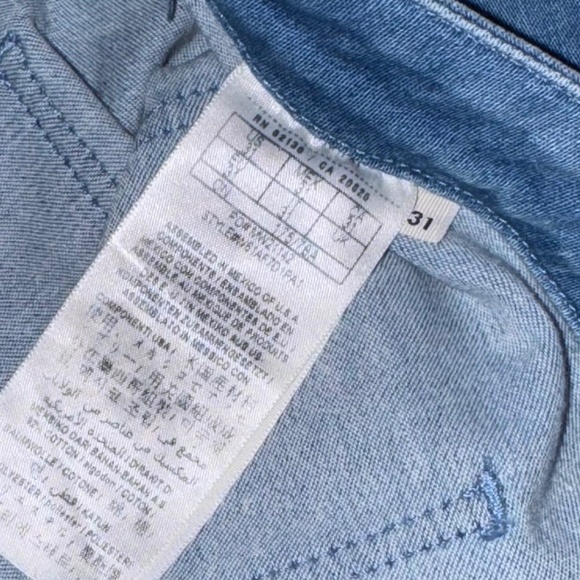 GUESS L.A. Braided Waist JEANS 70's FLARE LEG Braided sz 31 12 - Picture 6 of 12